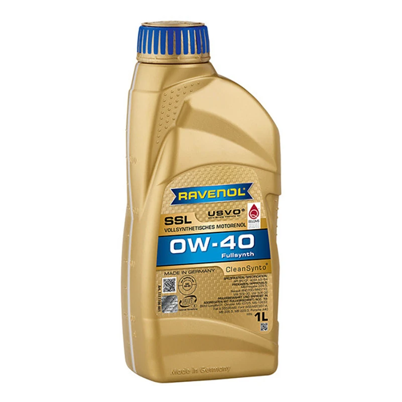 Масло моторное RAVENOL SSL 0W40 1л