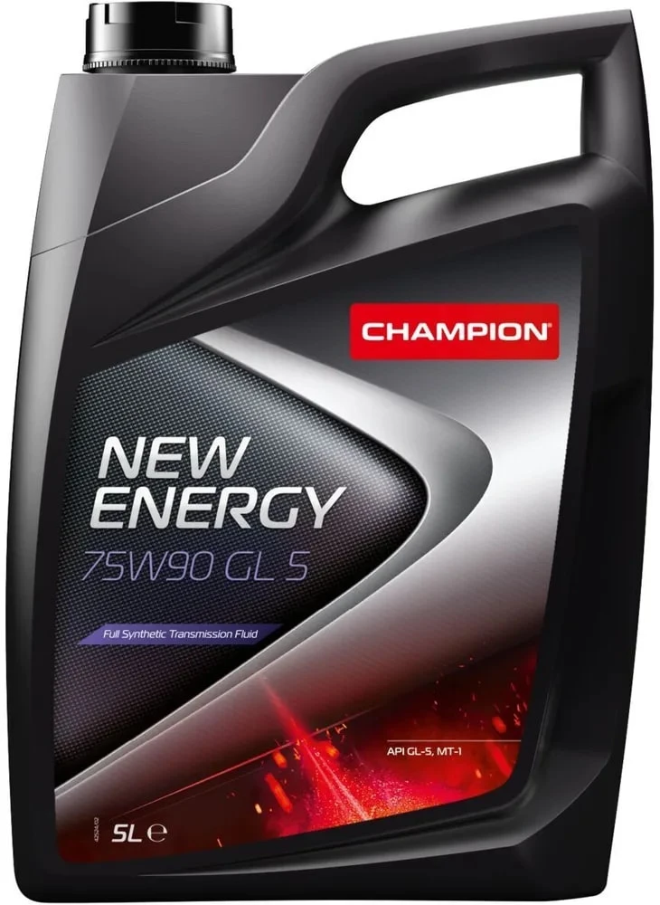 Масло трансмиссионное CHAMPION NEW ENERGY 75W90 GL-5 4л