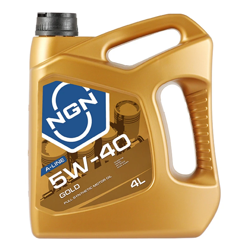 Масло моторное NGN GOLD A-Line 5W40 SN/CF 4л