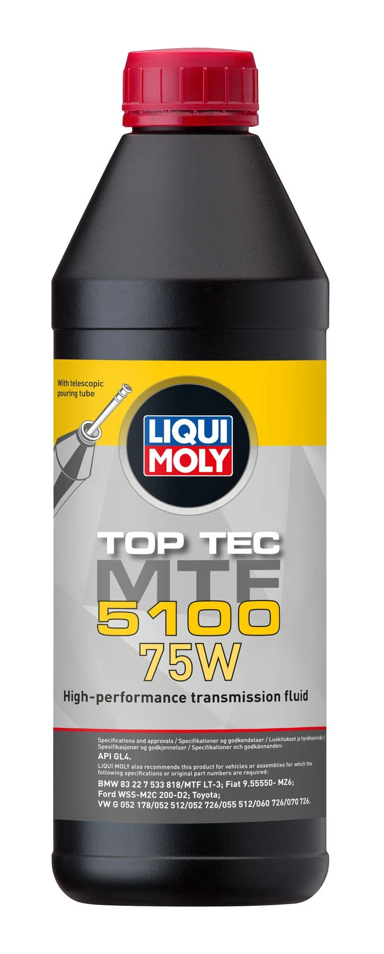 Масло трансмиссионное LUQUI MOLY Top Tec MTF 5100 75w 1л