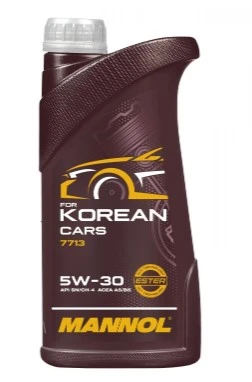 Масло моторное MANNOL FOR KOREAN CARS 5W30 1л 771301