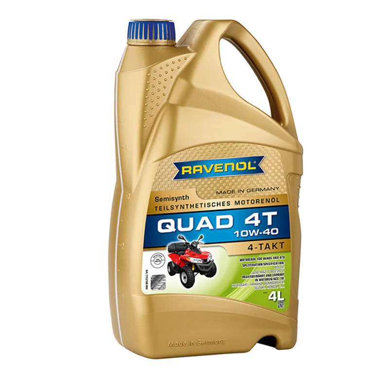 Масло моторное для квадроциклов RAVENOL QUAD 4T 10W40 4л