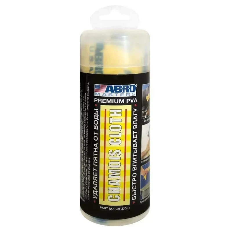 Салфетка замшевая 43*68 ABRO большая (CH338)