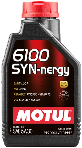 Масло моторное MOTUL 6100 Syn-nergie 5W30 1л