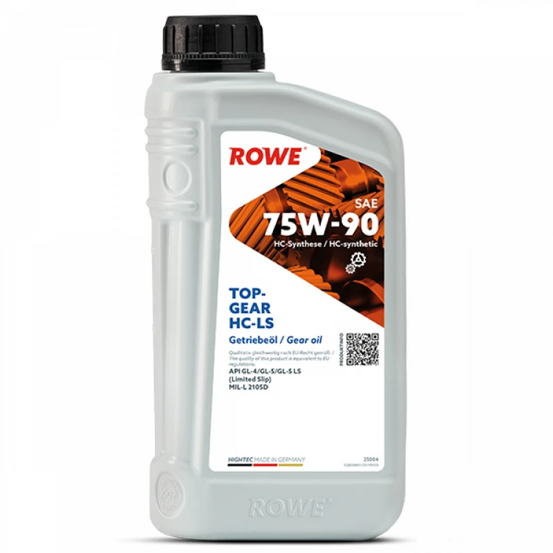 ROWE Масло трансмиссионное TopGear HC-LS 75w90 GL4/GL5 1л