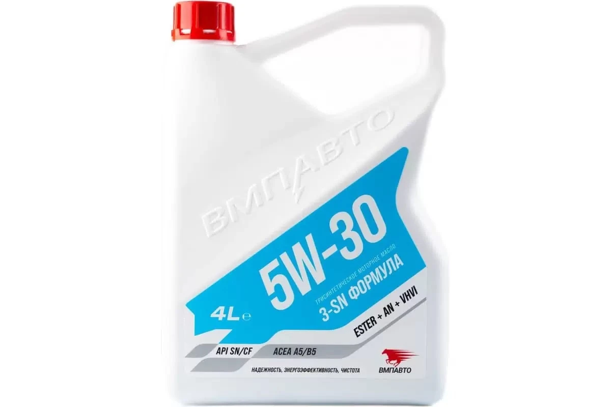 Масло моторное ВМПАвто 5W30 3-SN A5/B5 SN/CF 4л