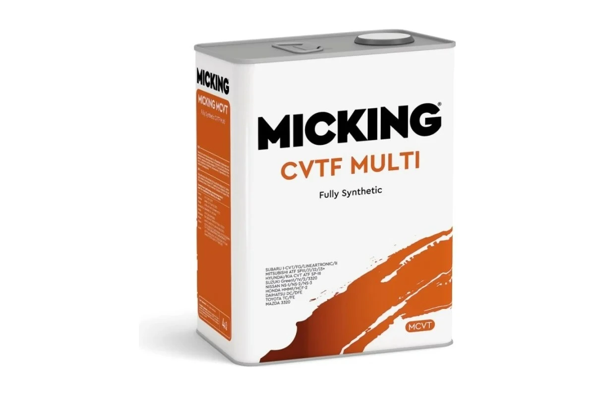 Масло трансмиссионное MICKING MCVT CVTF MULTI 4л