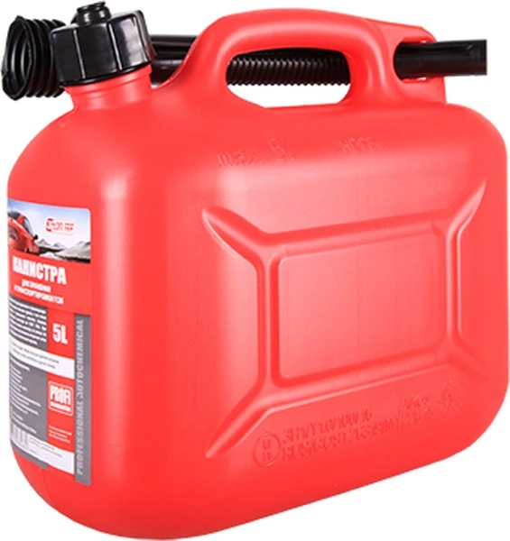 Канистра 3TON PROFI 5л с крышкой и лейкой 55297