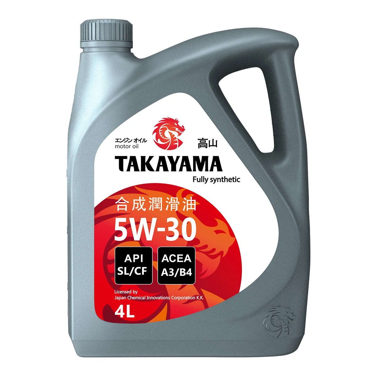 Масло моторное TAKAYAMA 5W30 SL A3/B4 4л (пластик)