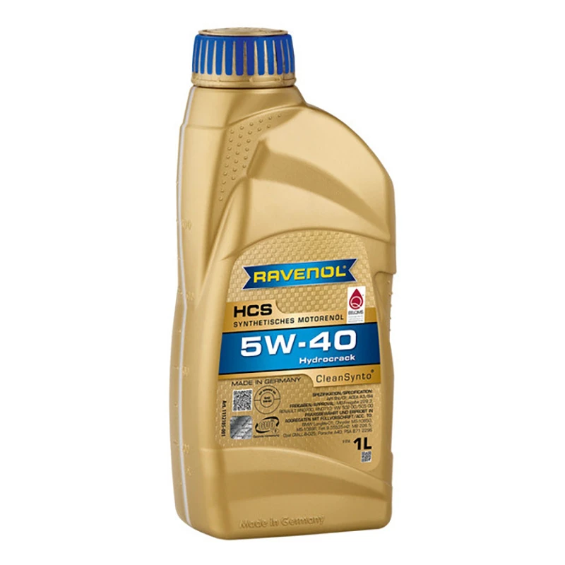 Масло моторное RAVENOL HCS 5W40 1л