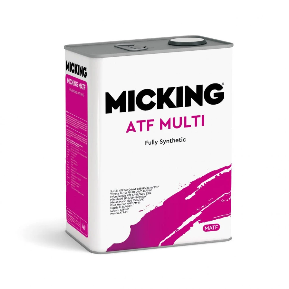 Масло трансмиссионное Micking ATF MULTI 4л