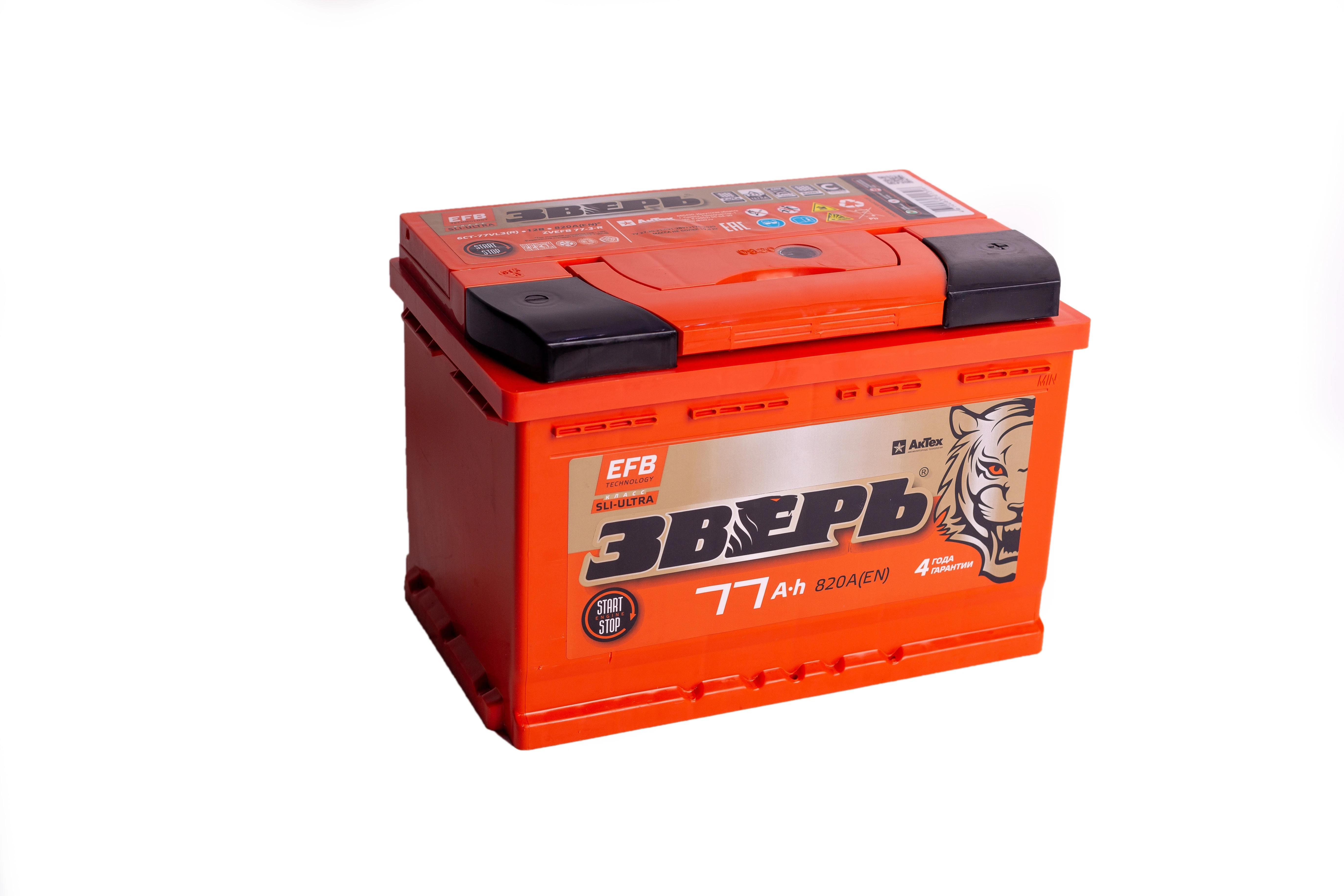 Аккумулятор Зверь EFB 77А3-L.п.п