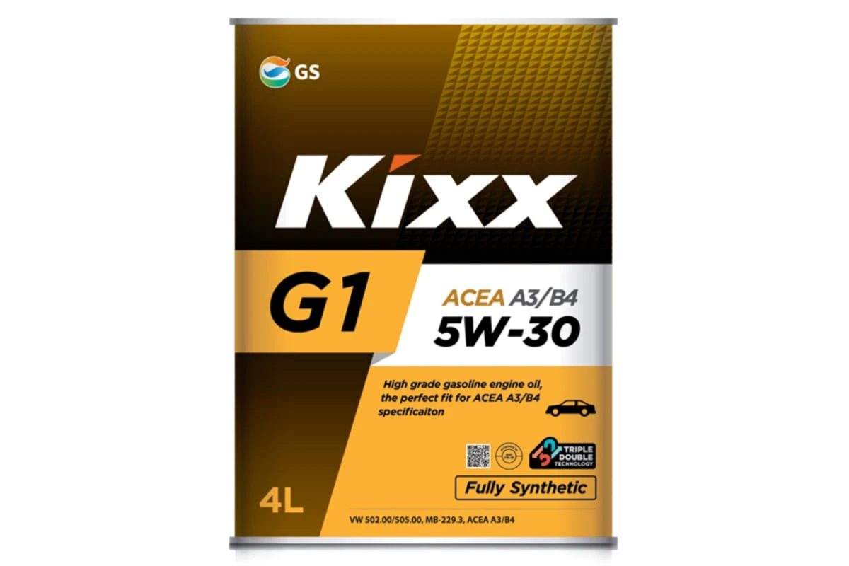 Масло моторное KIXX G1 5W30 A3/B4 4л