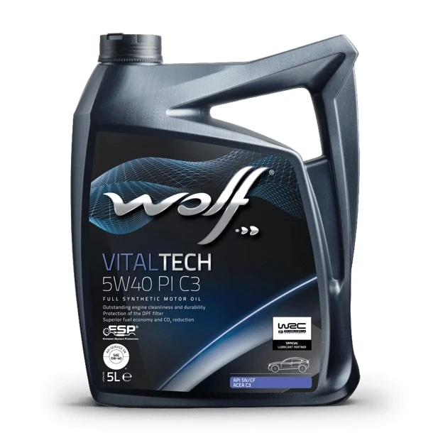 Масло моторное WOLF VITALTECH 5W-40 PI C3 5л 8303012