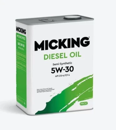 Масло моторное MICKING DIESEL PRO2 CG-4/CF-4 5W30 4л