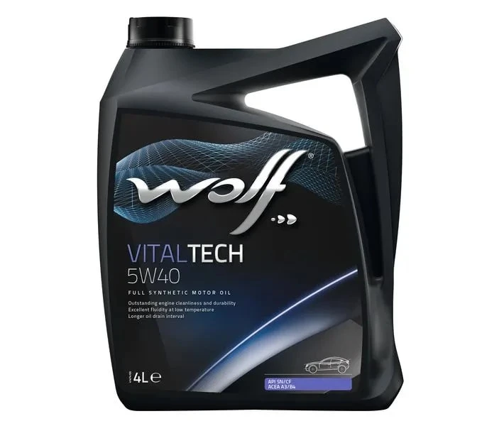 Масло моторное WOLF VITALTECH 5W-40 4л (8311192)