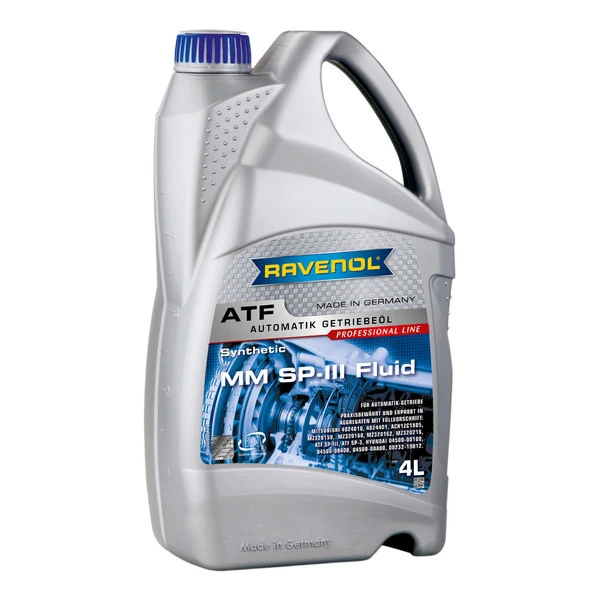 Масло трансмиссионное RAVENOL ATF MM SP-III 4л