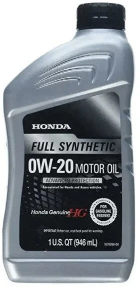 Масло моторное Honda Full Synthetic SN 0w-20 0.946л 087989163