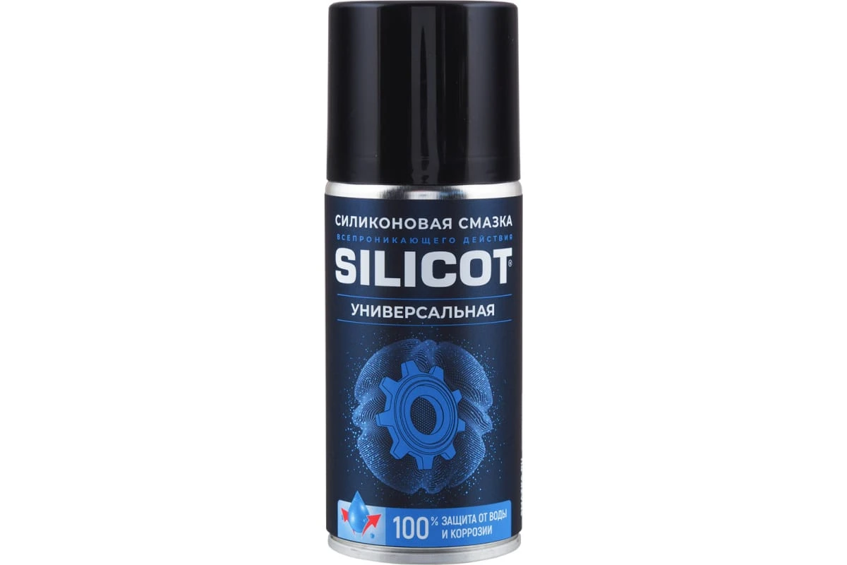 Смазка силиконовая SILICOT Spray ВМПАВТО 150мл (2705) купить в Пензе