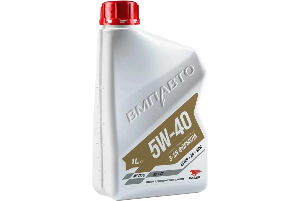 Масло моторное ВМПАвто 5W40 3-SN C3 SN/CF 1л