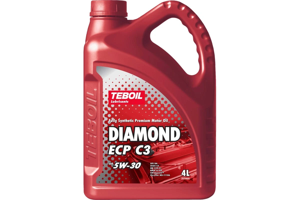 Масло моторное TEBOIL Diamond ECP C3 5W-30 4л