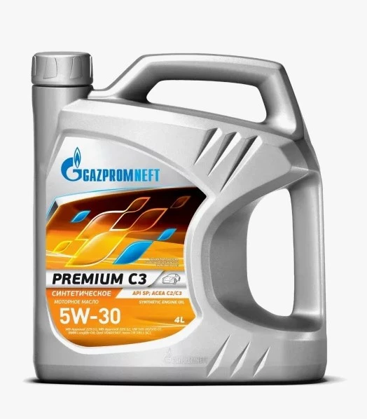 Масло моторное Gazpromneft Premium C3 5W30 (АКЦИЯ 4л+1л)