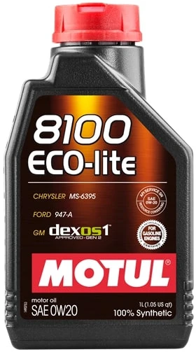 Масло моторное MOTUL 8100 Eco-lite 0W20 1л