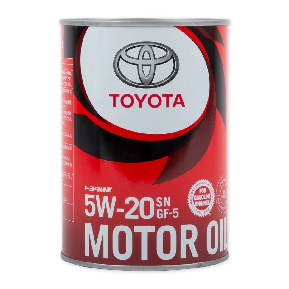 Масло моторное TOYOTA MOTOR OIL GF-5 5W20 1л