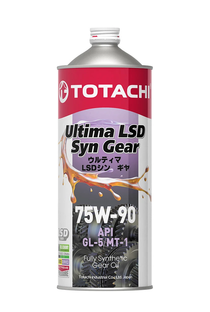 Масло трансмиссионное TOTACHI Ultima LSD 75W90 GL-5 1л