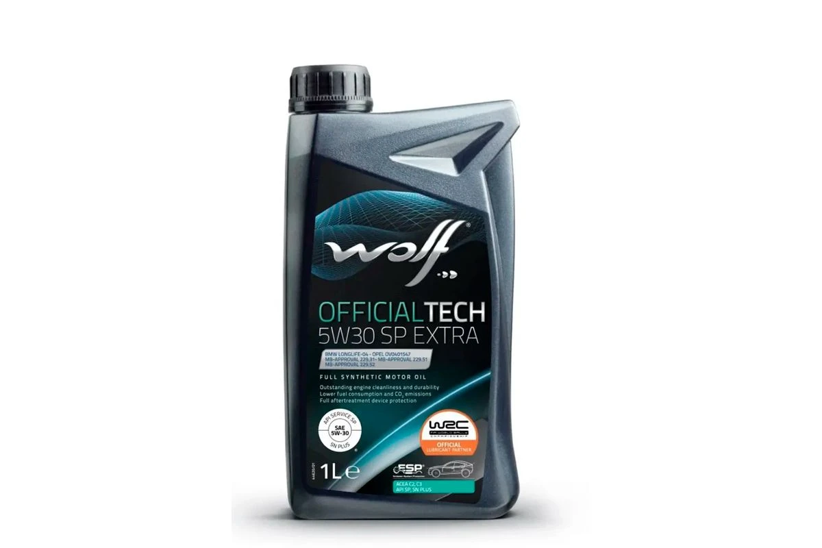 Масло моторное WOLF OFFICIALTECH 5W-30 C3 SP EXTRA 1л (1049358)