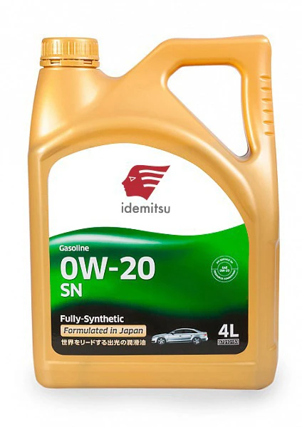 Масло моторное IDEMITSU F-S 0W20 SN/GF-5 4л