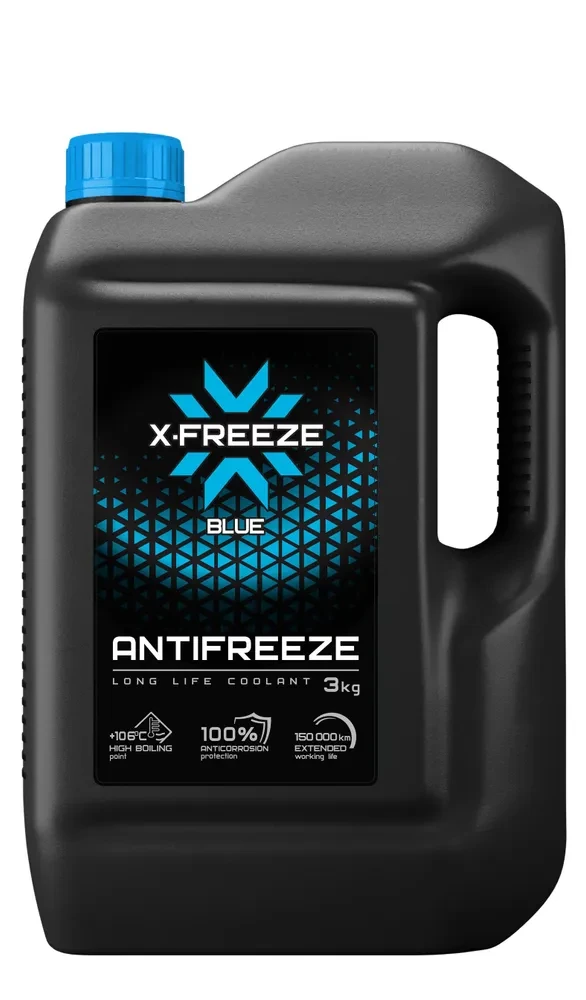 Антифриз X-Freeze синий 3кг