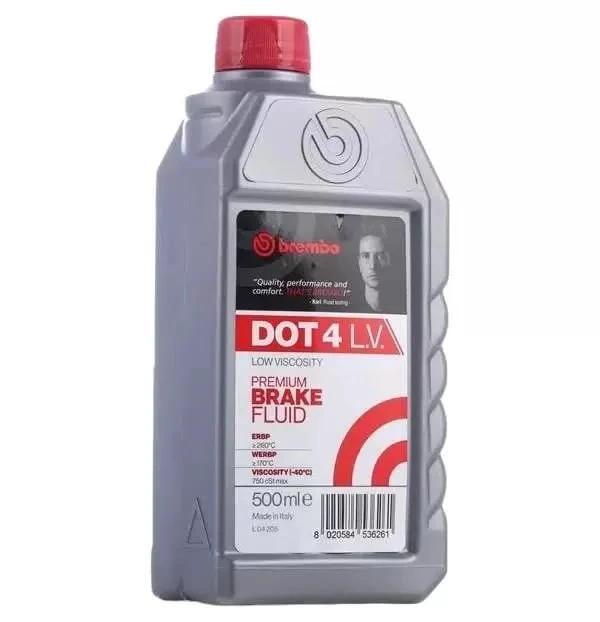 Тормозная  жидкость BREMBO DOT 4 Low viscosity 0.5л