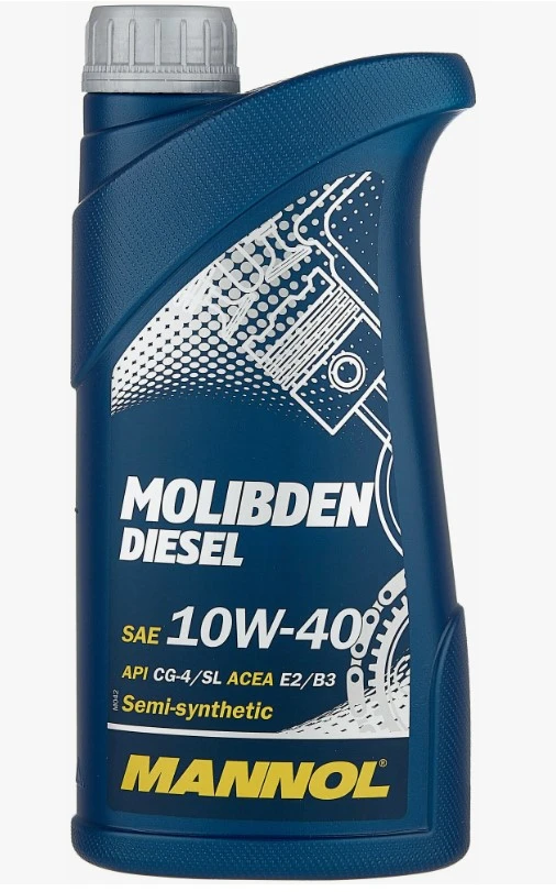 Масло моторное MANNOL Molibden Diesel 10W40 1л 7504