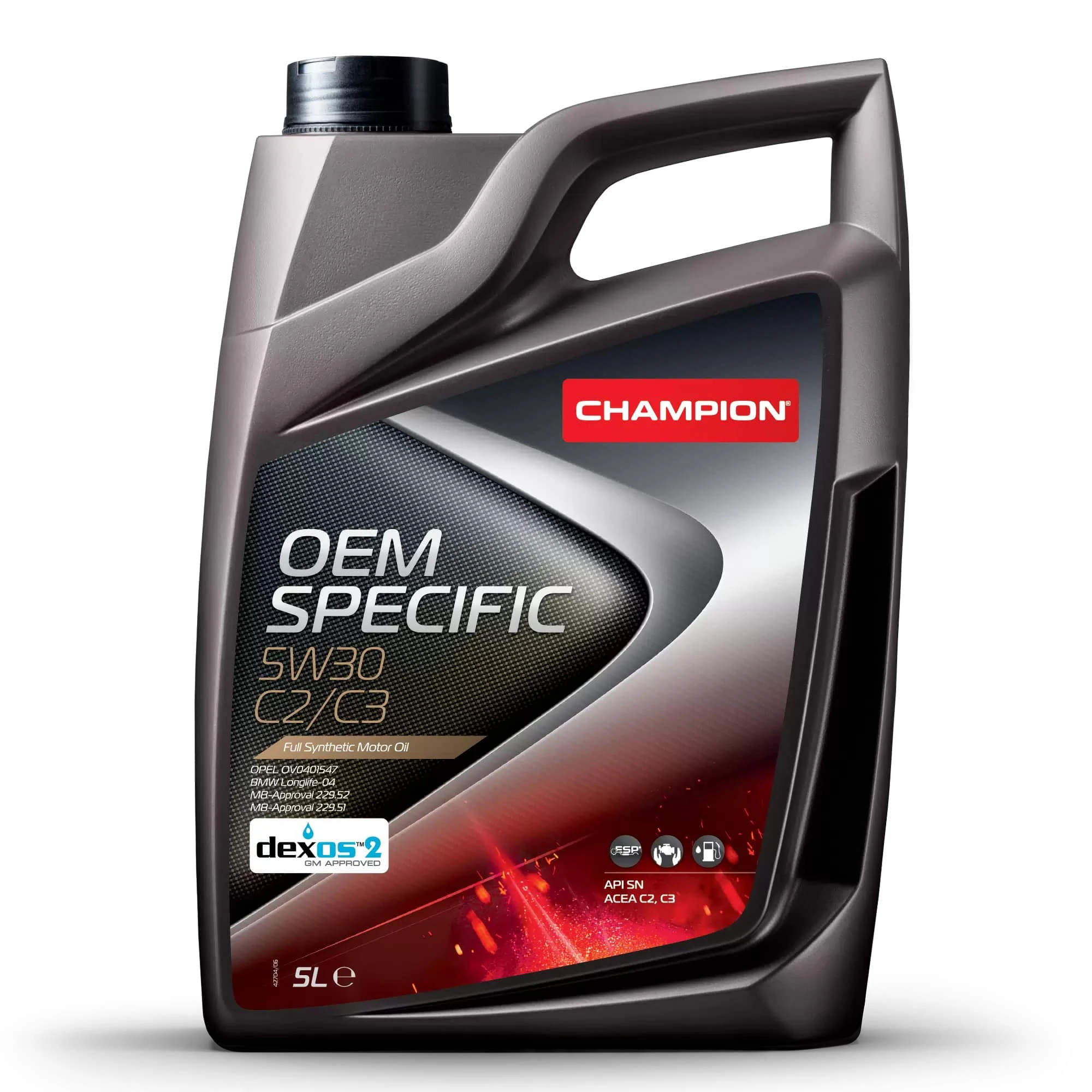 Масло моторное CHAMPION OEM SPECIFIC 5w-30 C3 5л