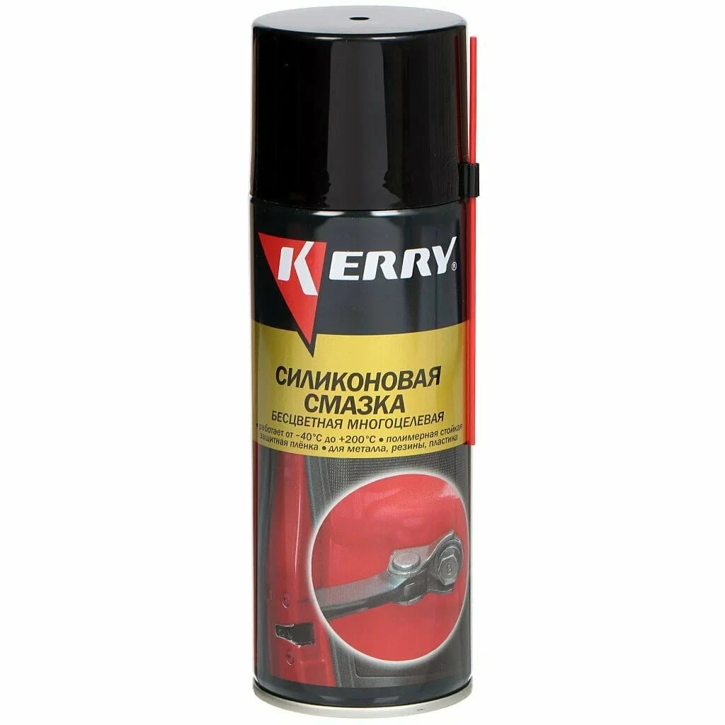 Смазка силиконовая аэр Керри 520мл KR941 купить в Пензе