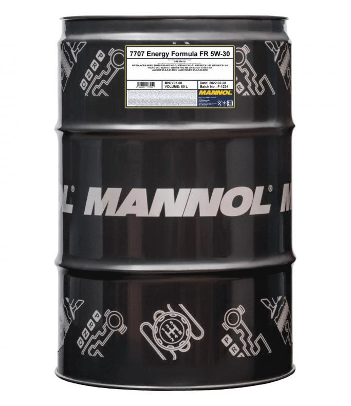 Масло моторное MANNOL ENERGY FORMULA FR 5W30 60л (РОЗЛИВ)