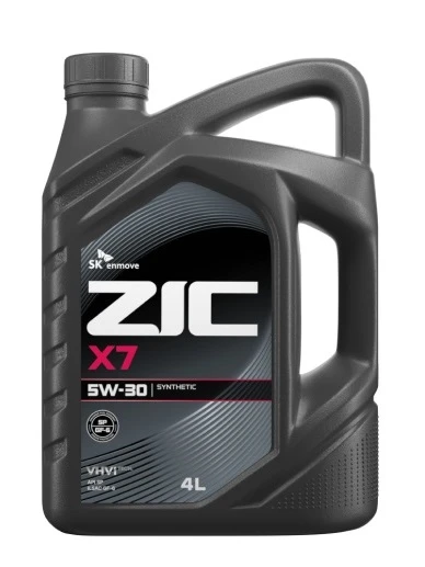 Масло моторное ZIC X7 5W30 4л