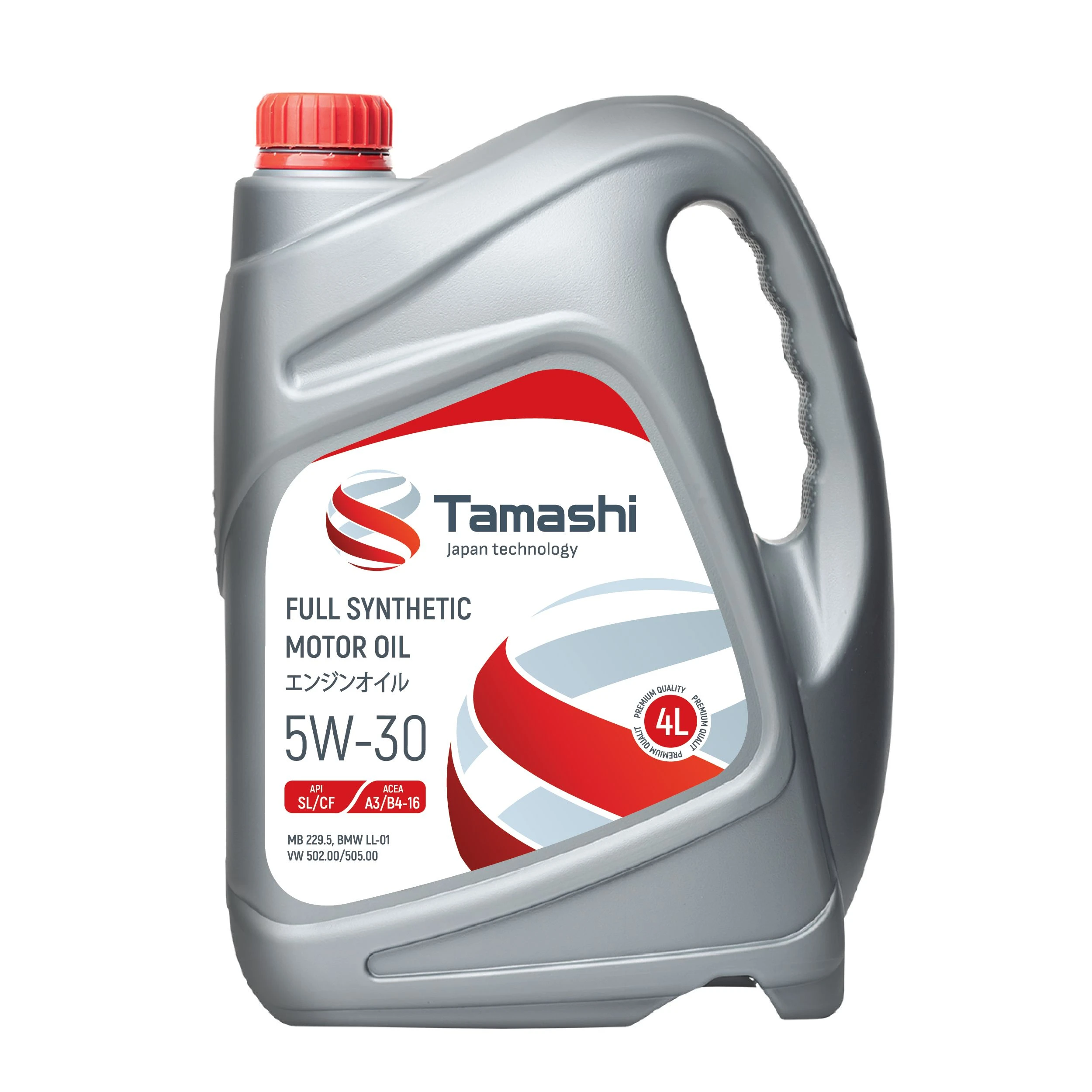 TAMASHI SAE 5W-30 API SL/CF ACEA A3/B4-16 4л 5W30T044