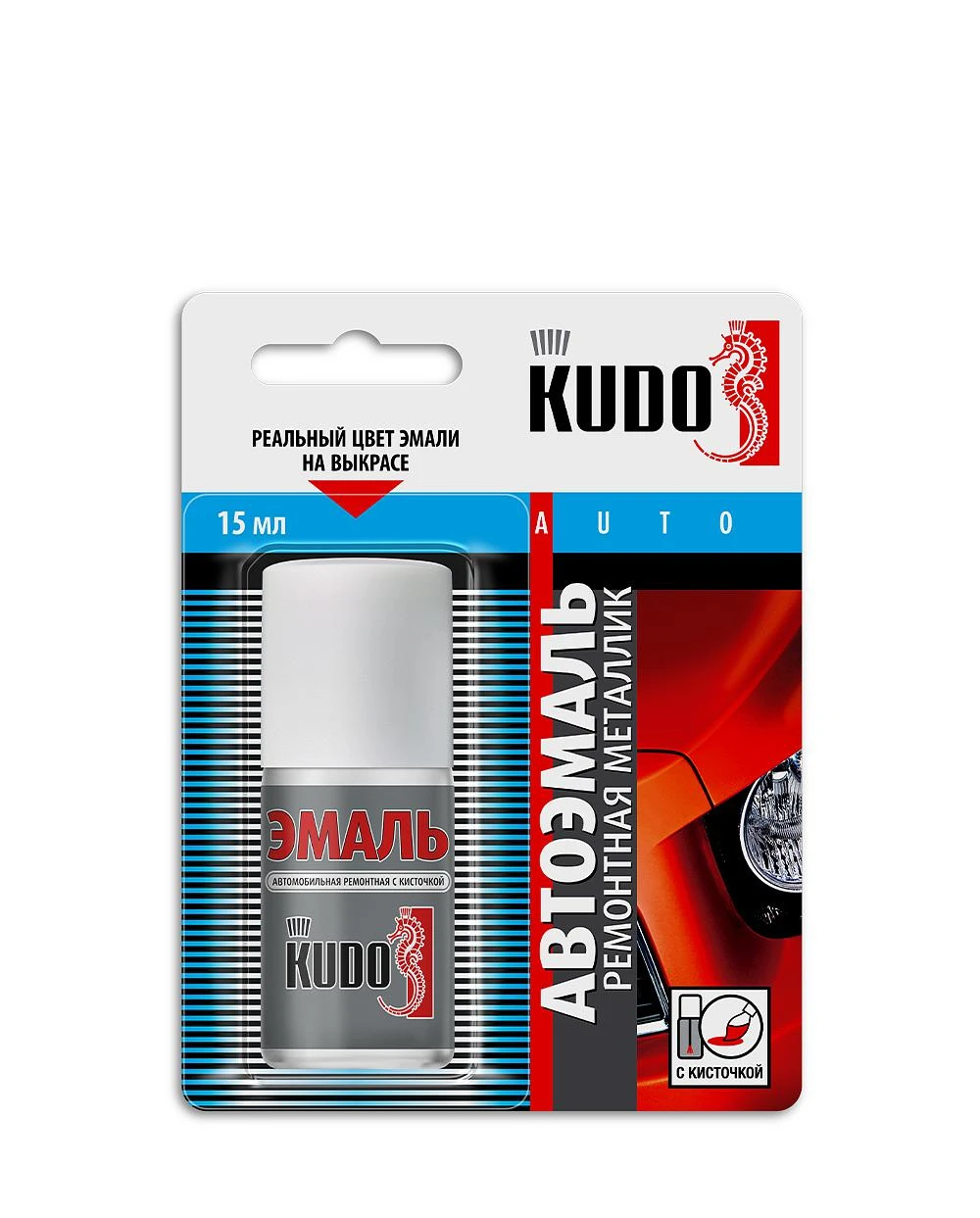 513 черный жемчуг KUDO 15мл. Краска кисточка KU70513 купить в Пензе