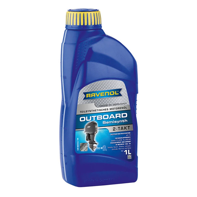 Масло моторное RAVENOL 2T OUTBOARDOEL Teilsynht 1л