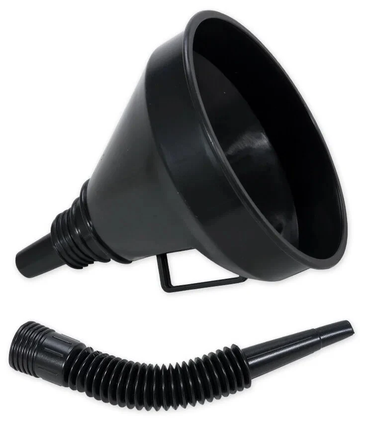 R8090001	Воронка d=140мм L=370мм, пластиковая с фильтром и гибким носиком ARNEZI