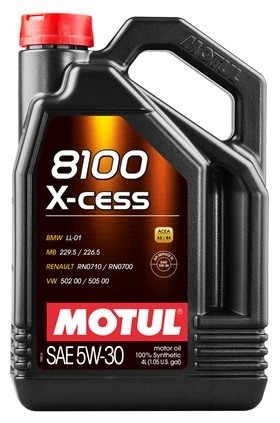 Масло моторное MOTUL 8100 X-cess 5W40 5л 102870