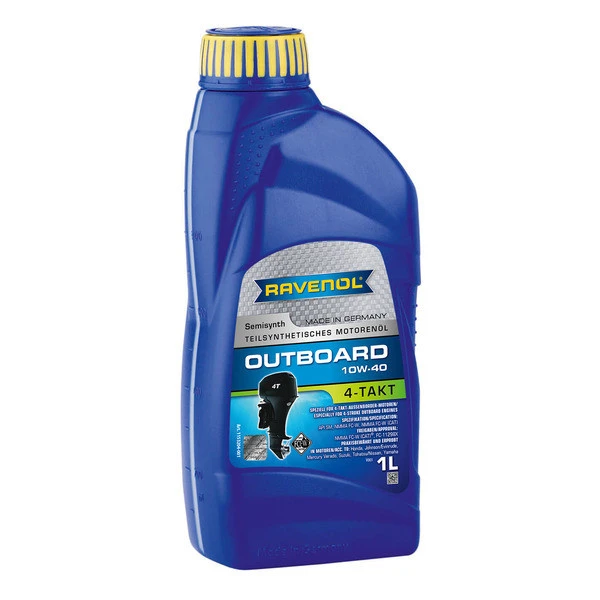 Масло моторное RAVENOL 4T OUTBOARDOEL Semisynth 10W40 1л