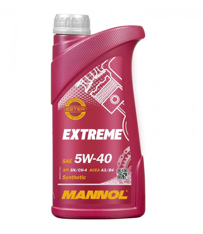 Масло моторное MANNOL EXTREME 5W40 1л 1020