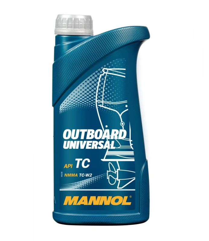 Масло моторное для лодок MANNOL OUTBOARD UNIVERSAL 1л 1421