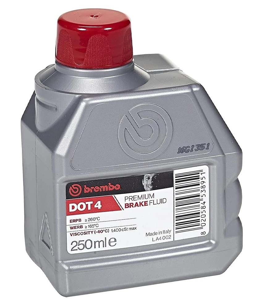 Тормозная жидкость BREMBO DOT 4 250мл