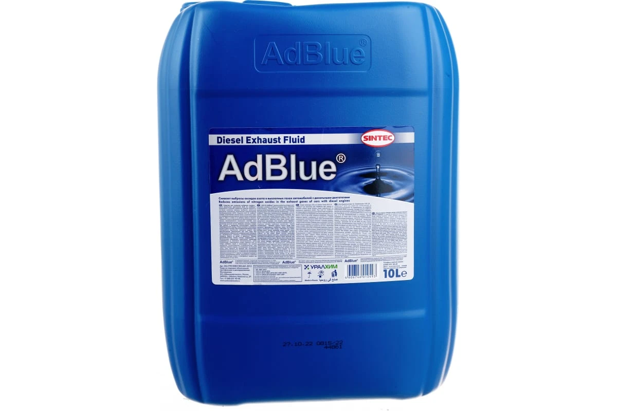 Мочевина AdBlue Sintec 10л