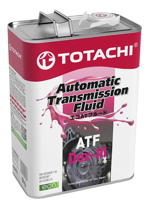 Масло трансмиссионное TOTACHI ATF DEX-III 4л