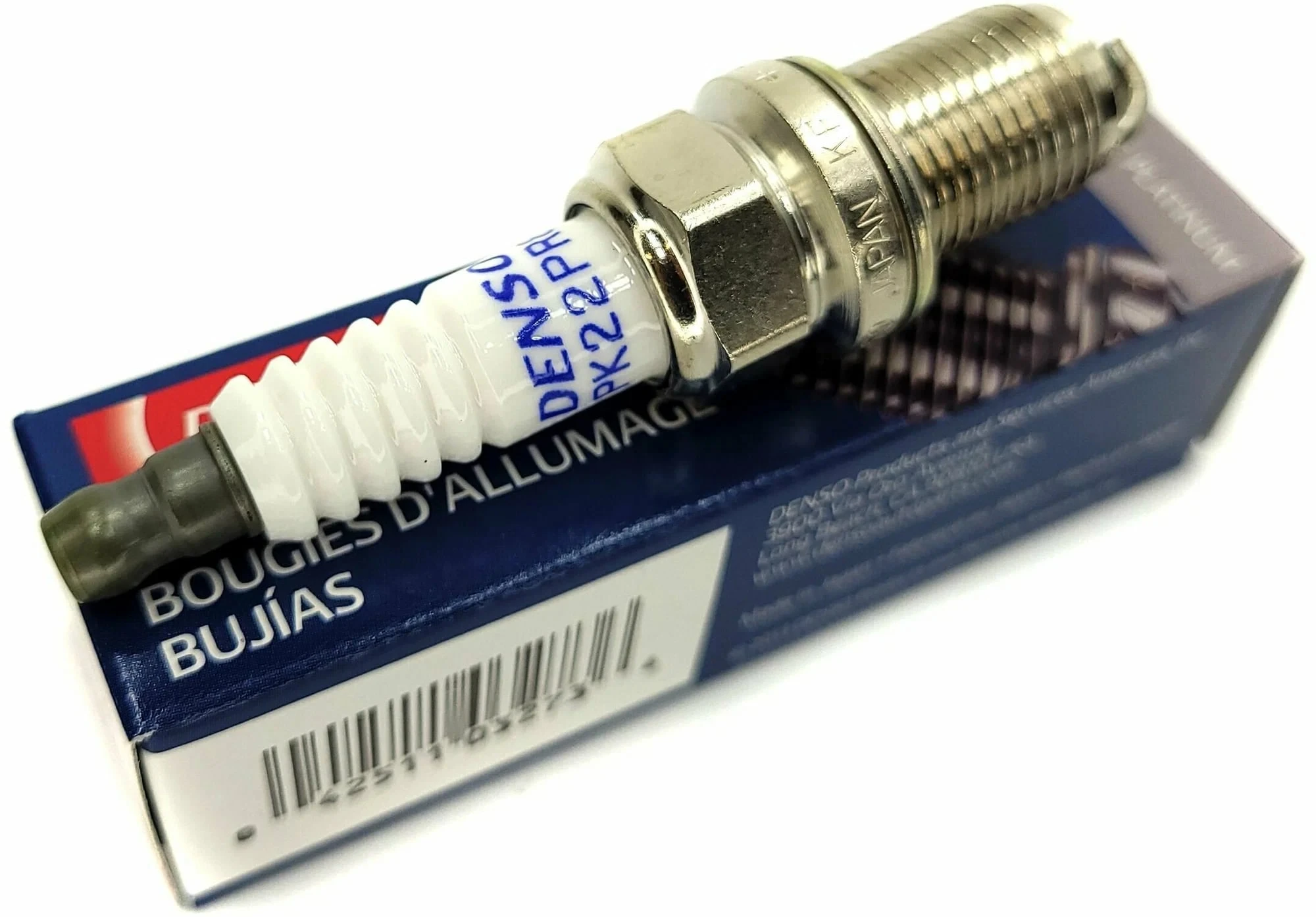 Фото Свеча зажигания DENSO PK22PR8 — оригинальные автотовары Мега Ойл